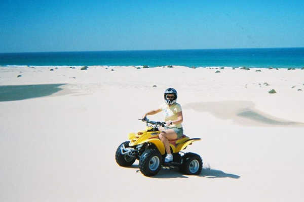 Quad biking