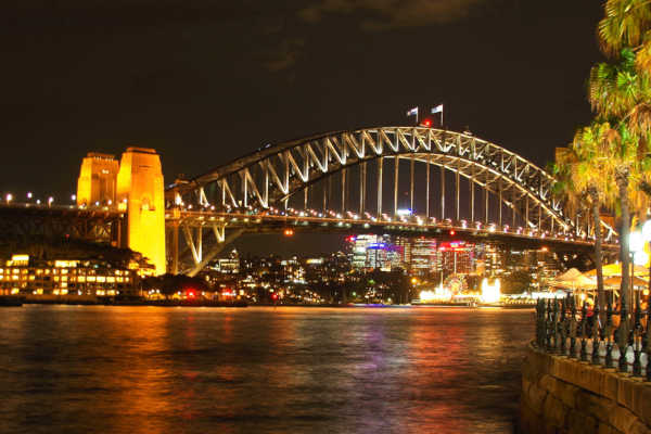 Sydney Harbour Bridge at Night