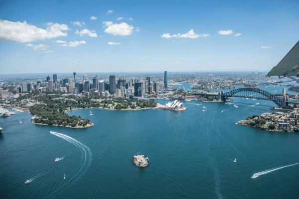 View of Sydney city