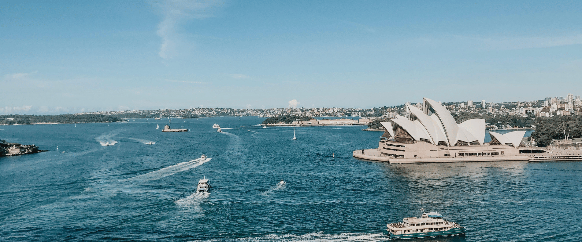View of Sydney city